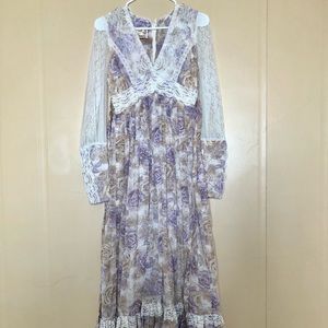 Gunne Sax Maxi Small Dress